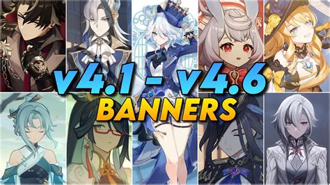 genshin banners 4.6|Genshin Impact 4.6 Official Banners and Banner Order Released